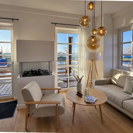 Piratenschatz - Design-wohnung Mit Privaten Spa, Kamin, Meerblick & Gym Apartmán