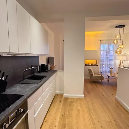 Apartmán Piratenschatz - Design-wohnung Mit Privaten Spa, Kamin, Meerblick & Gym